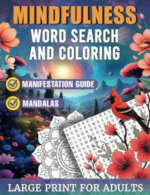 Book review of Mindfulness Word Search Book for Adults